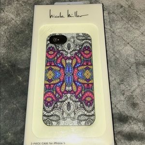 2 Piece I-Phone 5 Case Nicole Miller